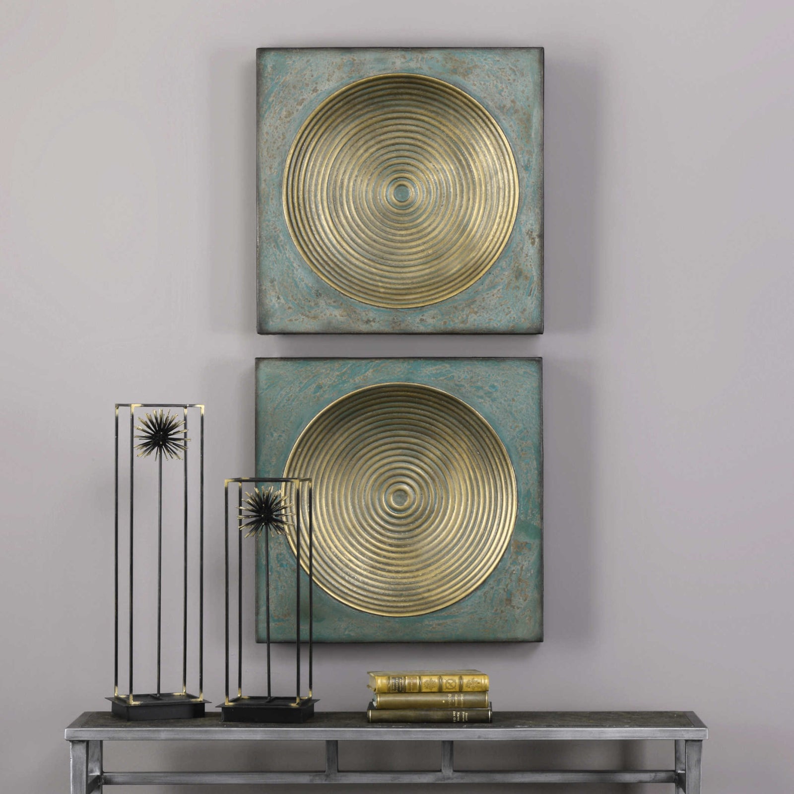 Cybil Metal Wall Decor, S/2