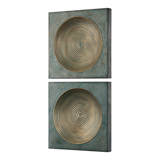 Cybil Metal Wall Decor, S/2