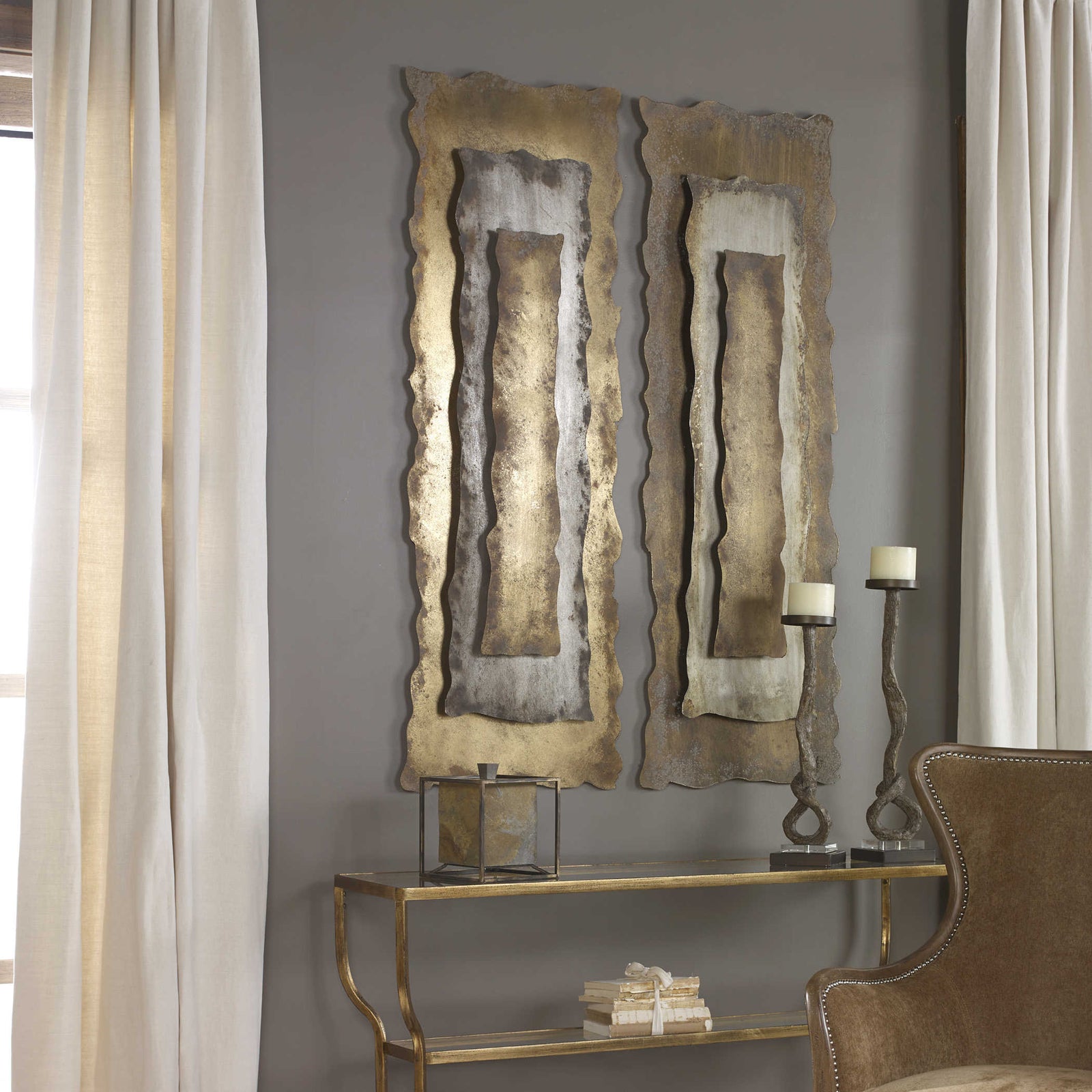 Bronze Metal Wall Art