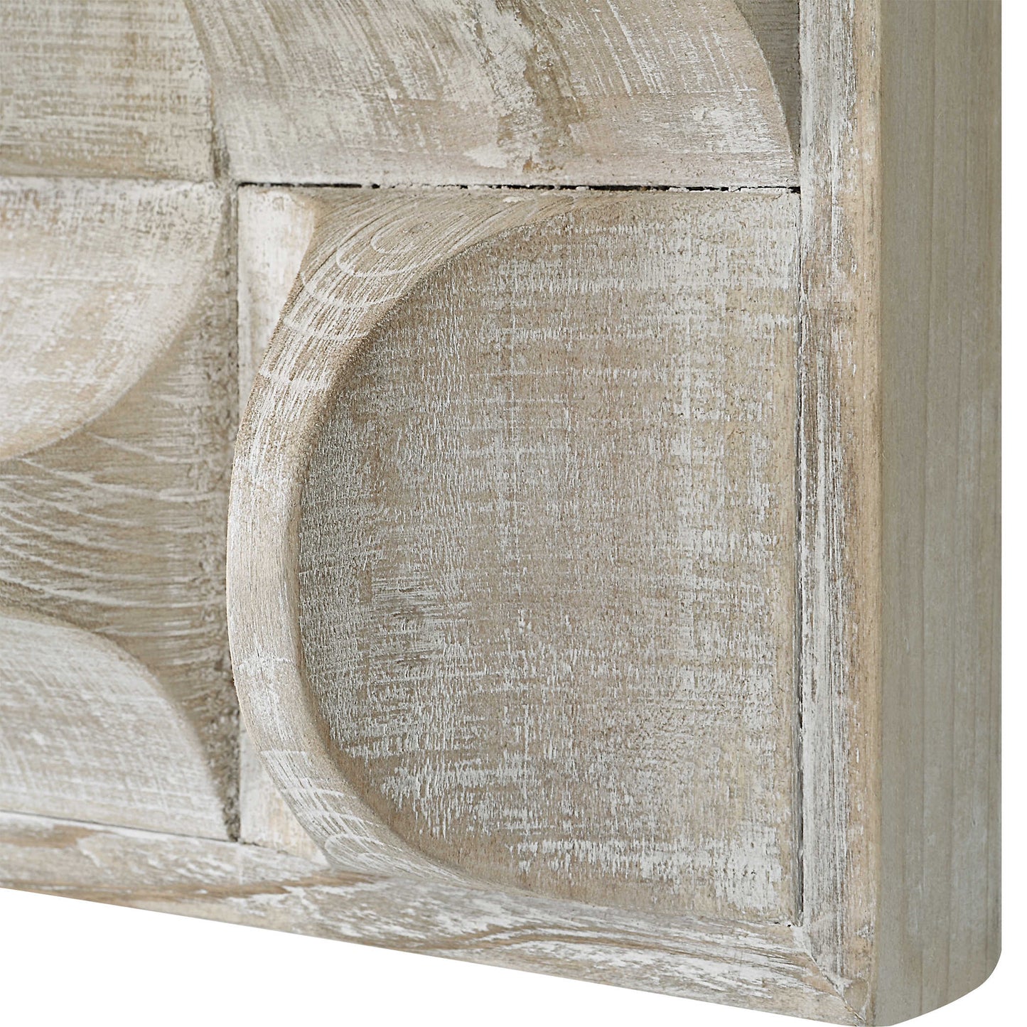 White Carved Wood Wall Art | Farmhouse Chic