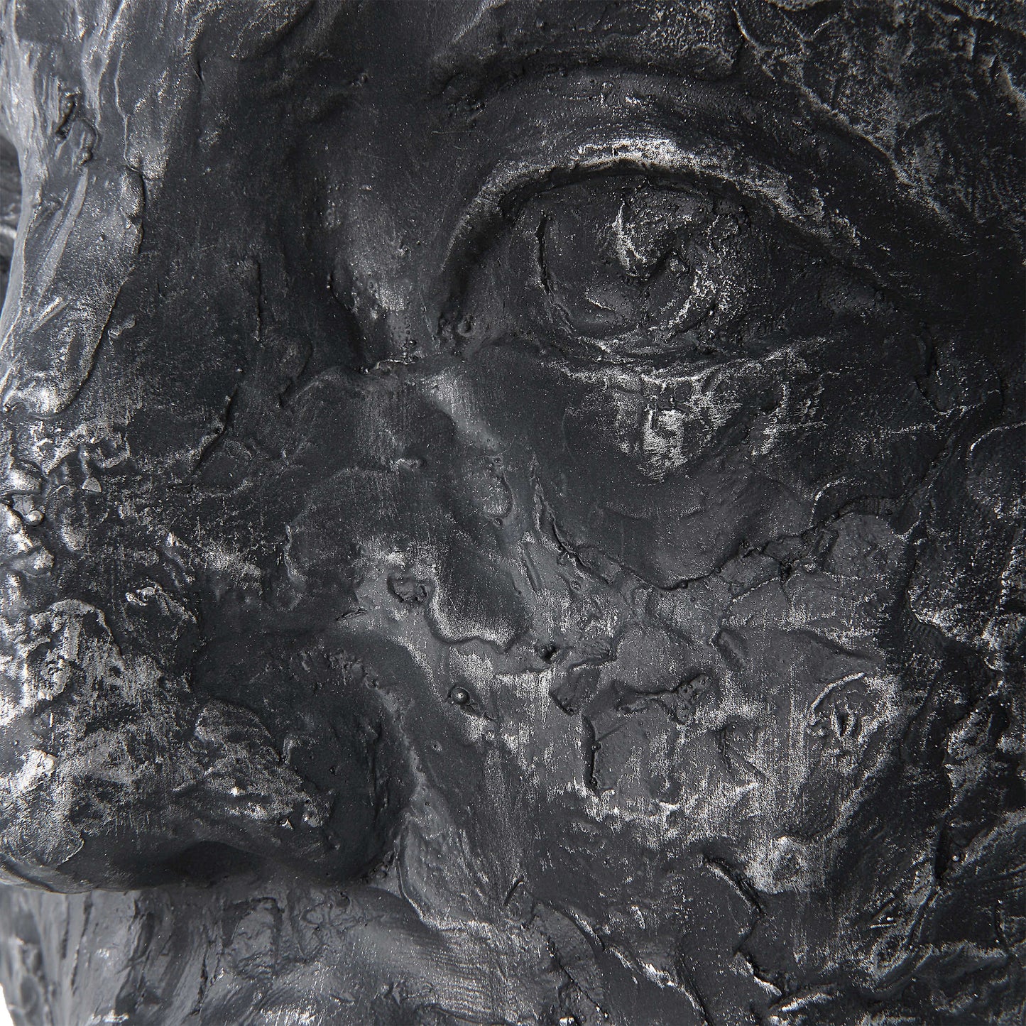 Faces Wall Decor, Gray, S/6