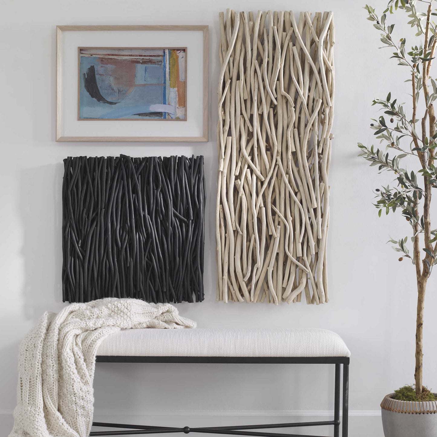 Dark Wood Wall Art