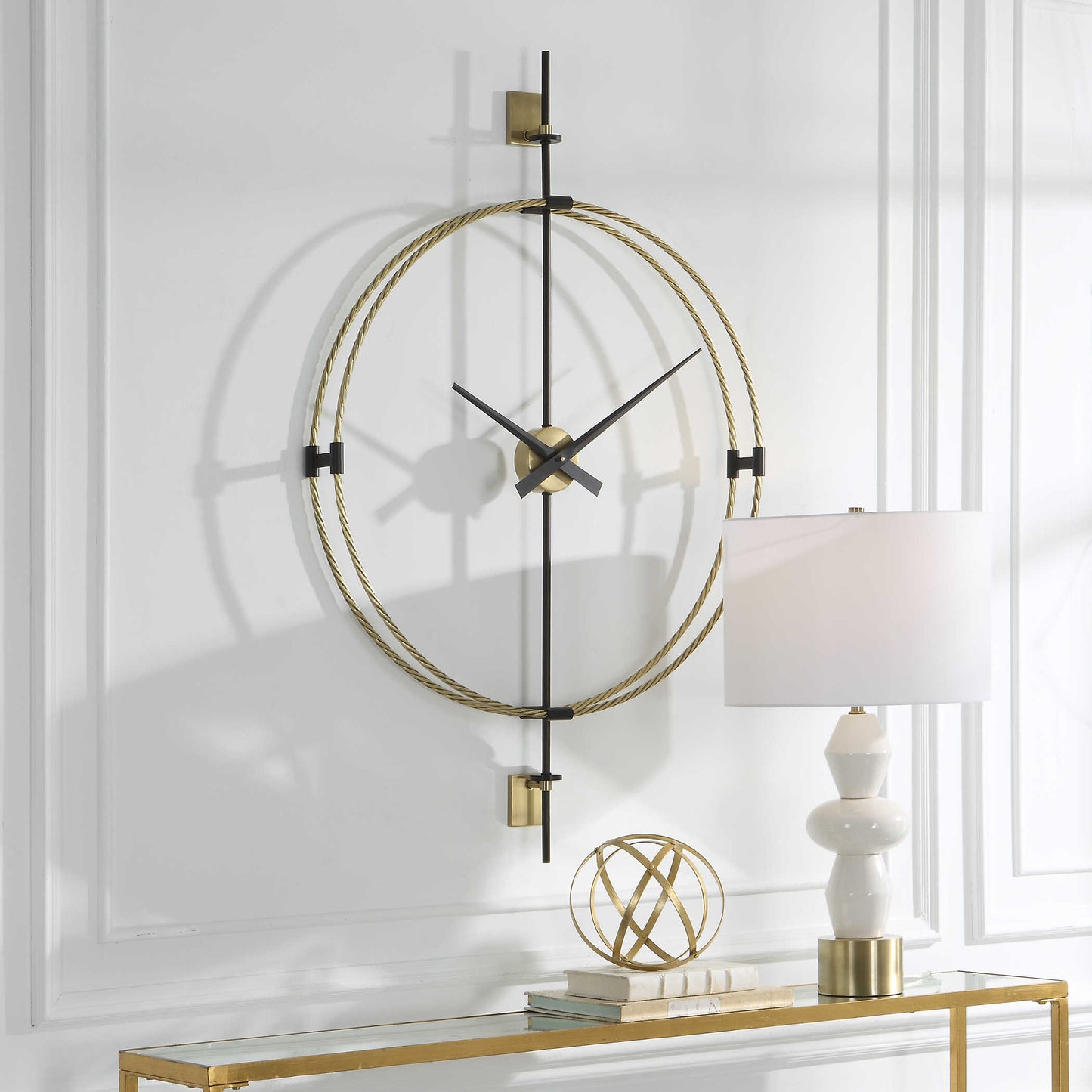 Open Wall Clock