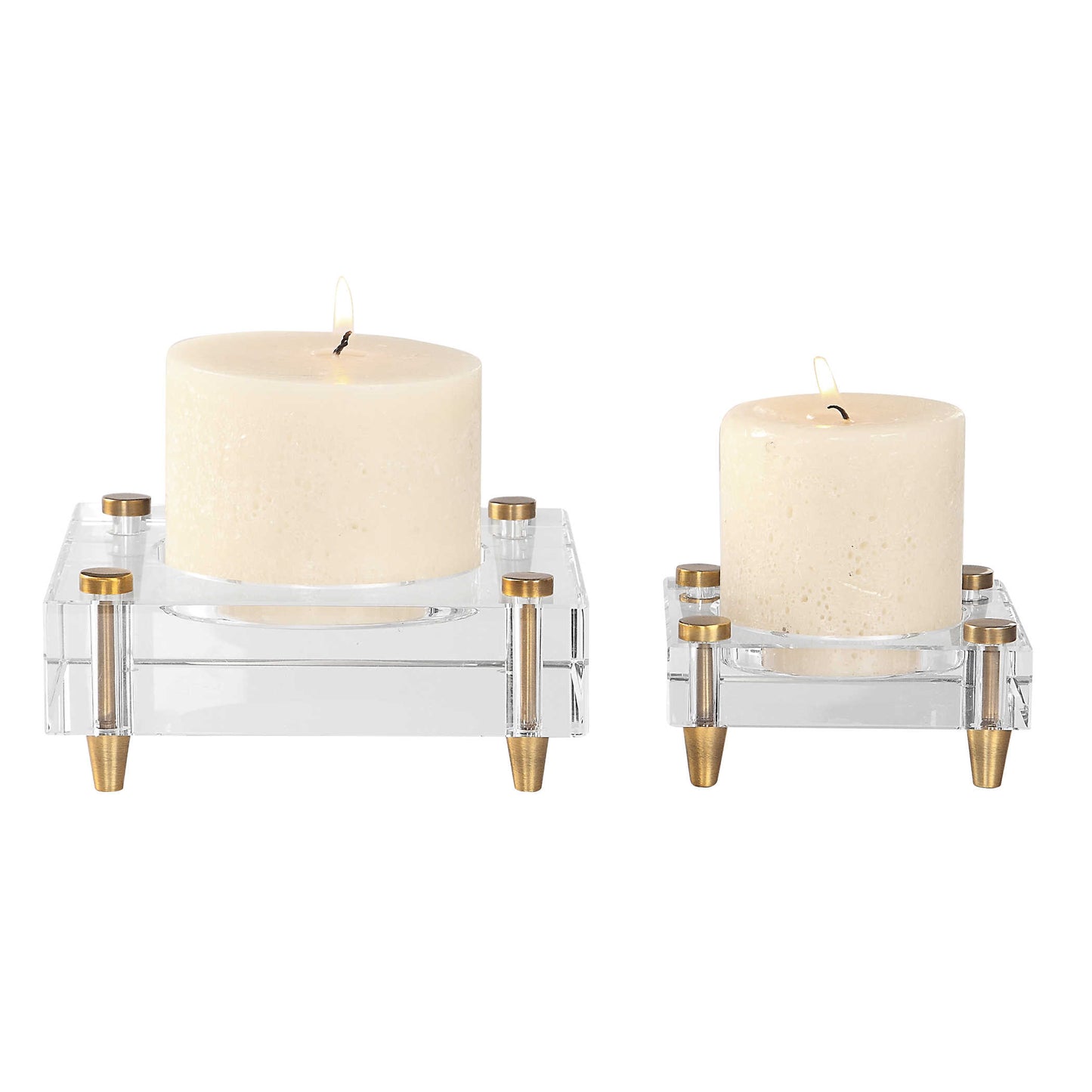 Gleer Candleholders, S/2