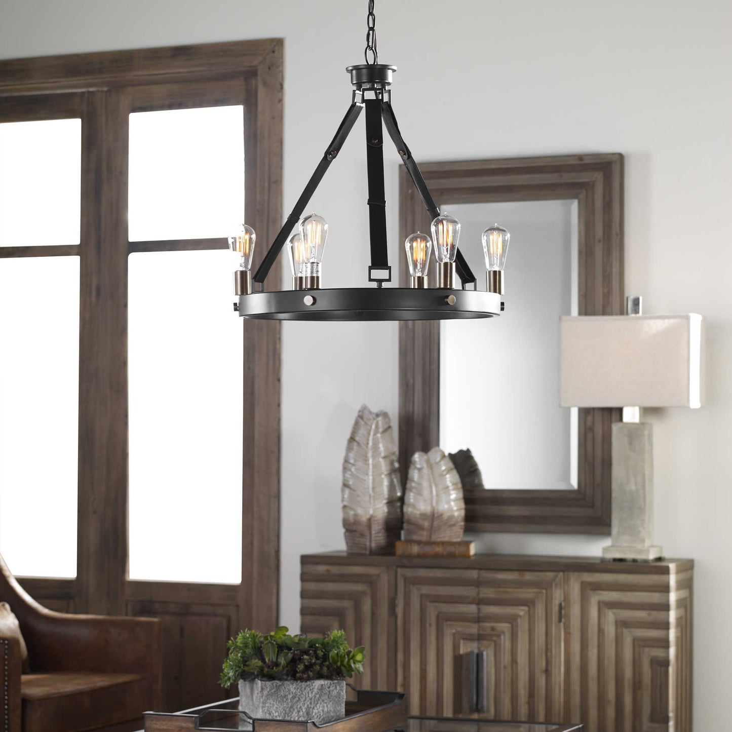 Merlow, 6 Lt Chandelier