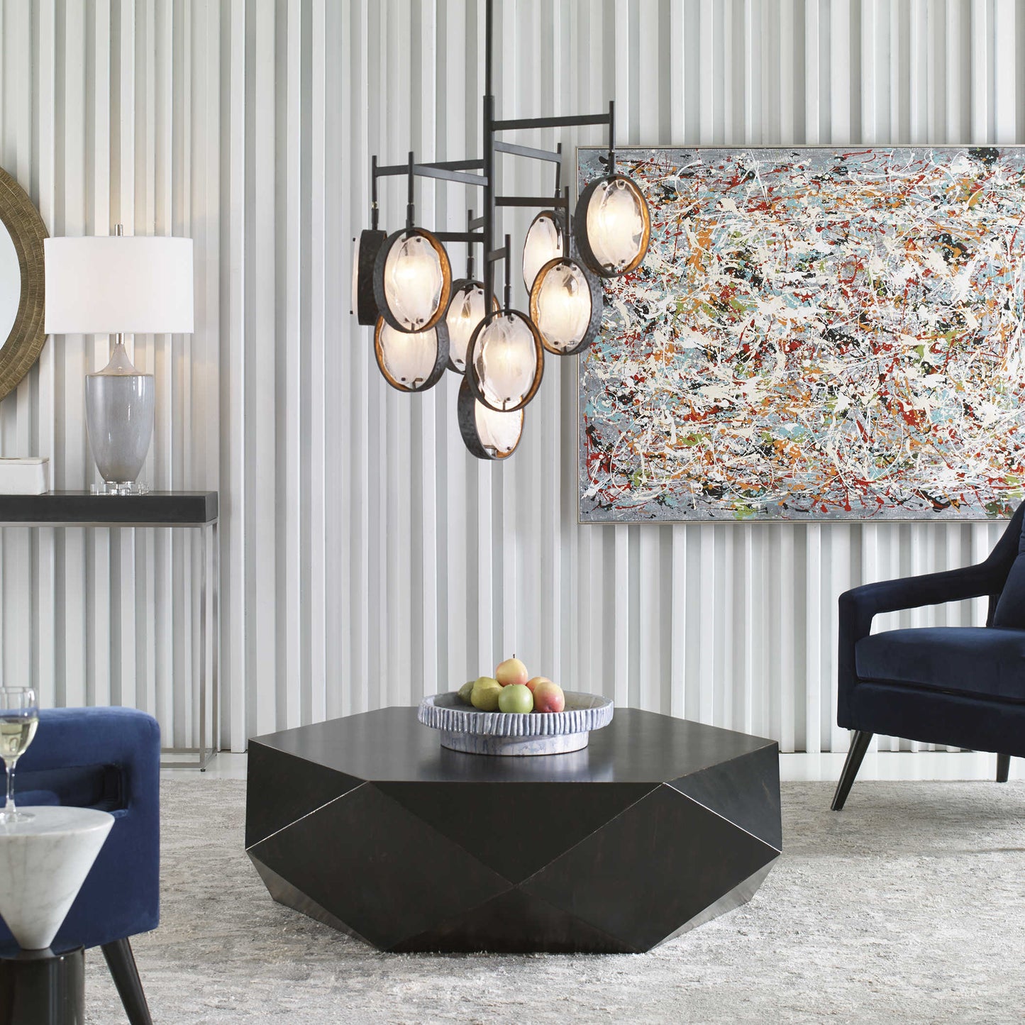 Nixin, 9 Lt Chandelier