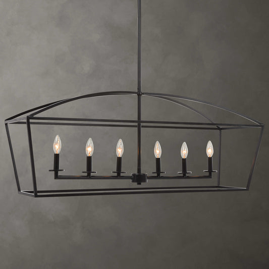 Klayton, 6 Lt Linear Chandelier