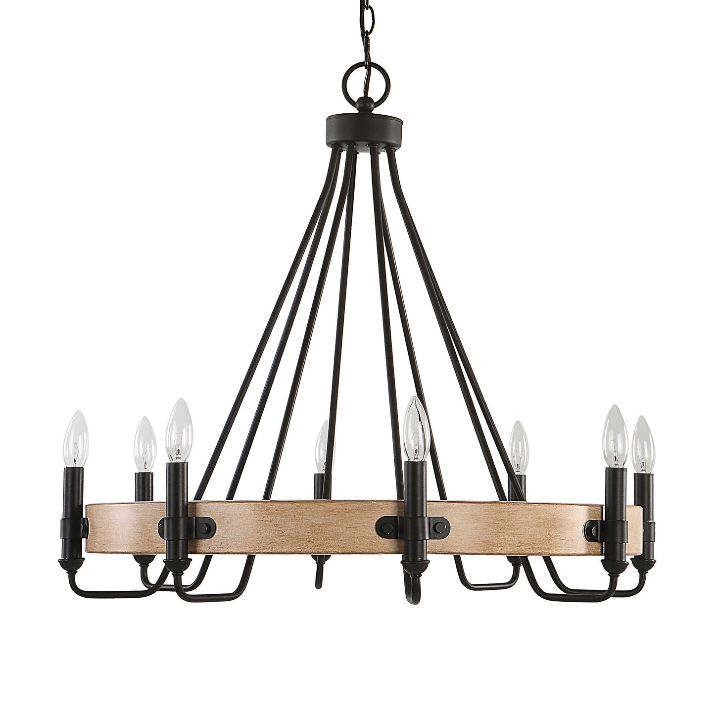 Delshutes, 8 Lt Chandelier