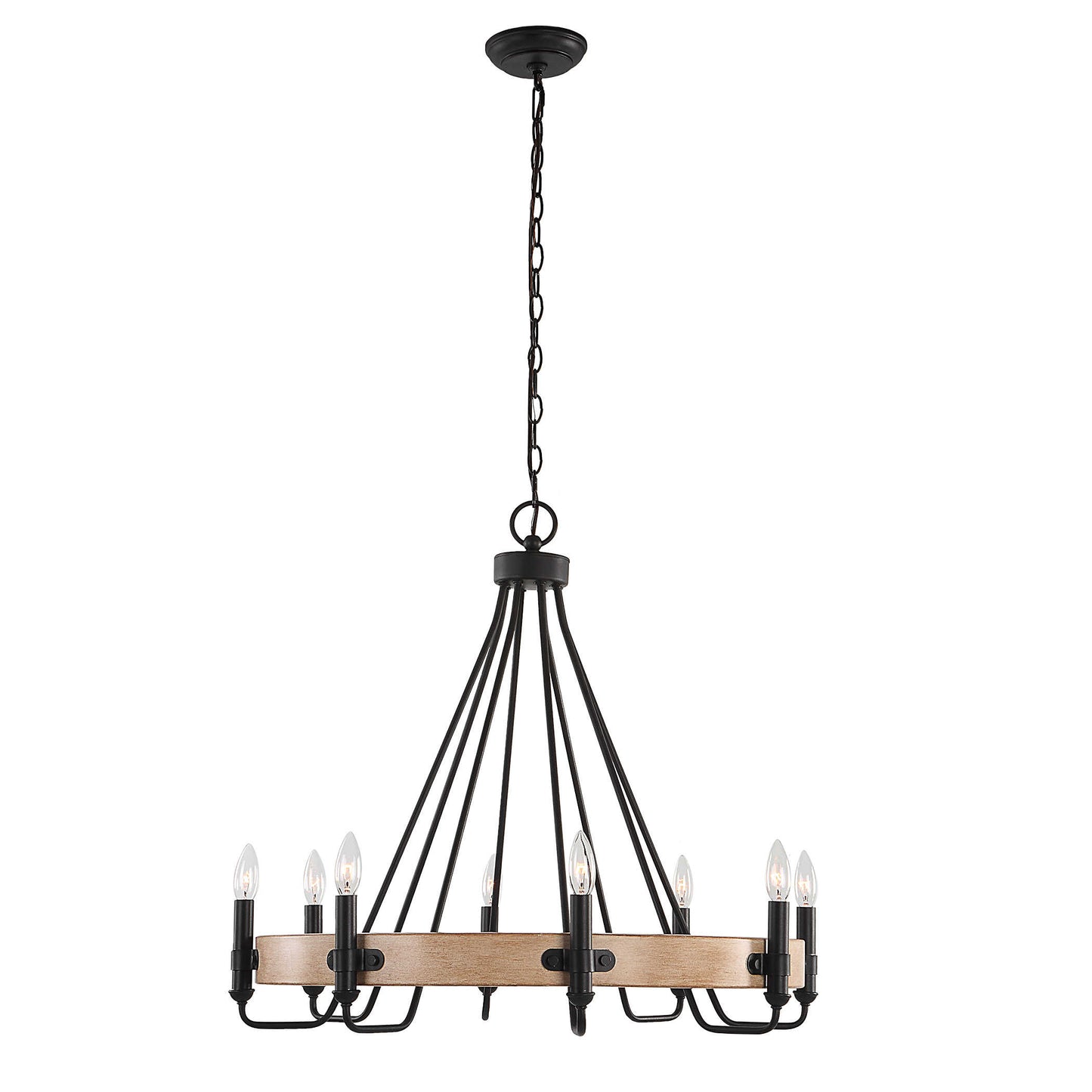 Delshutes, 8 Lt Chandelier