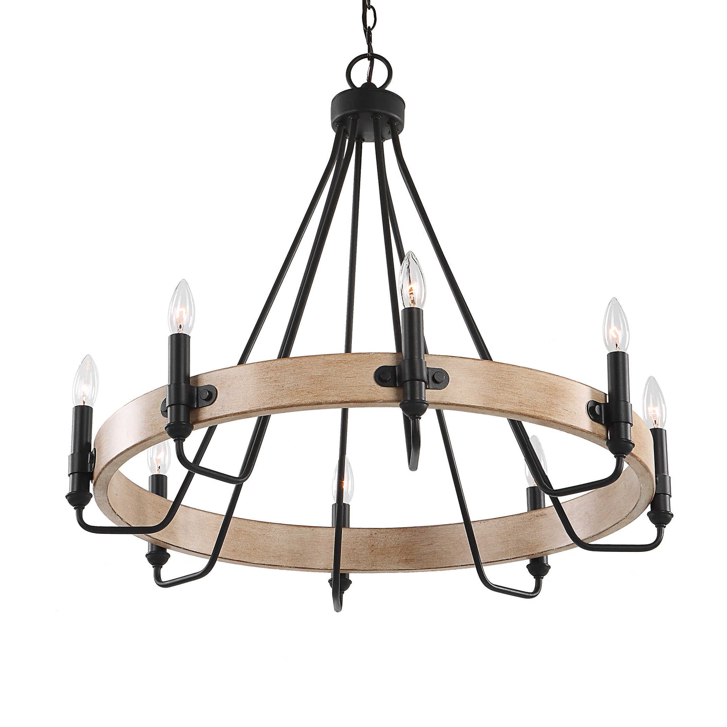 Delshutes, 8 Lt Chandelier