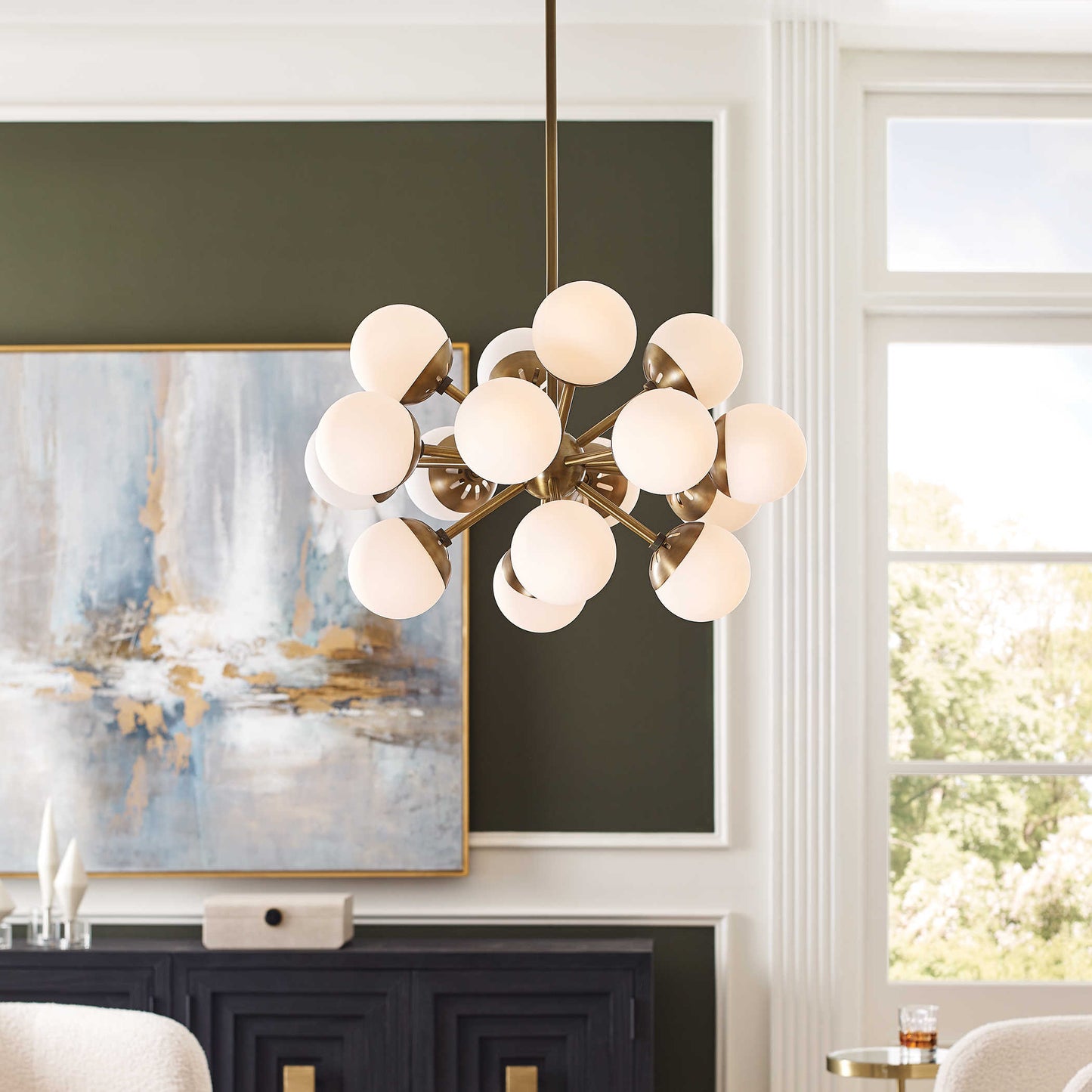 Dropler, 16 Lt Chandelier