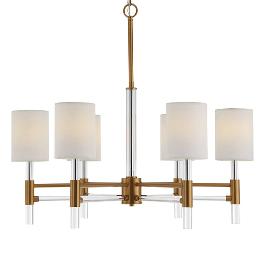 Velken, 6 Lt Chandelier