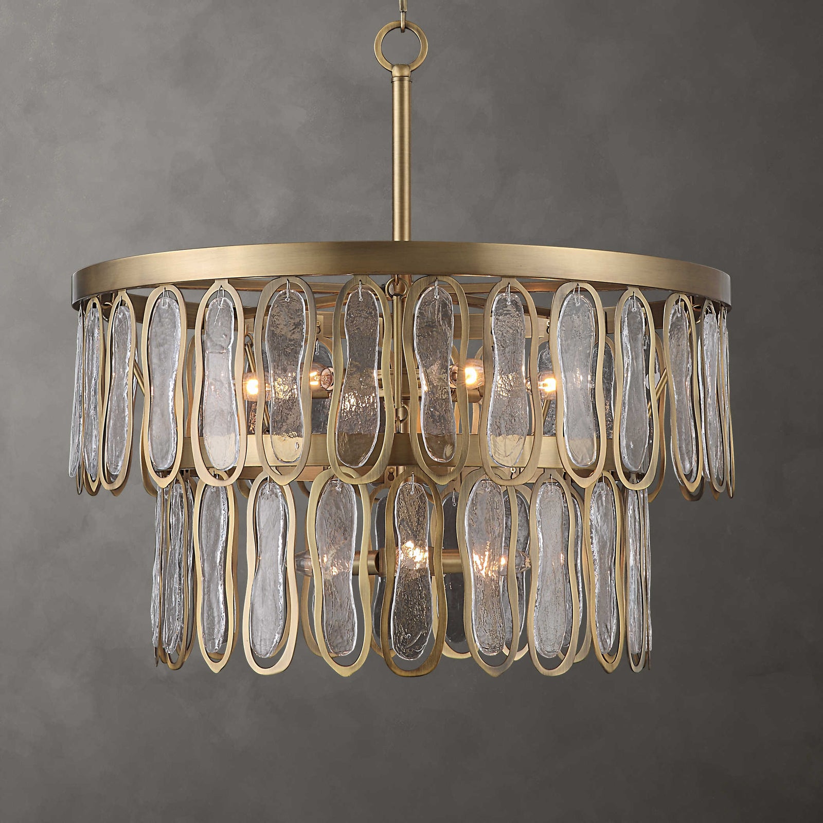 Antique Brass Chandelier