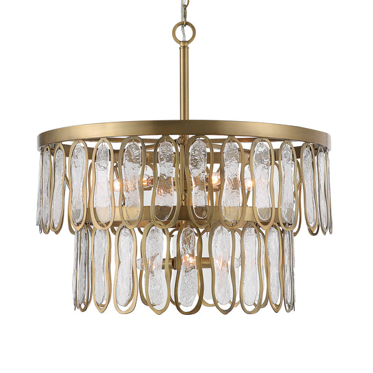 Antique Brass Chandelier