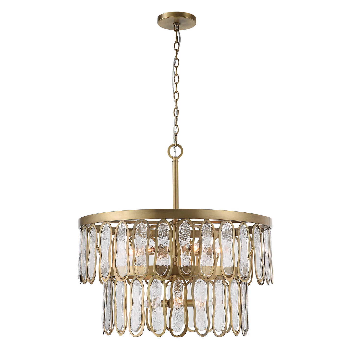 Antique Brass Chandelier