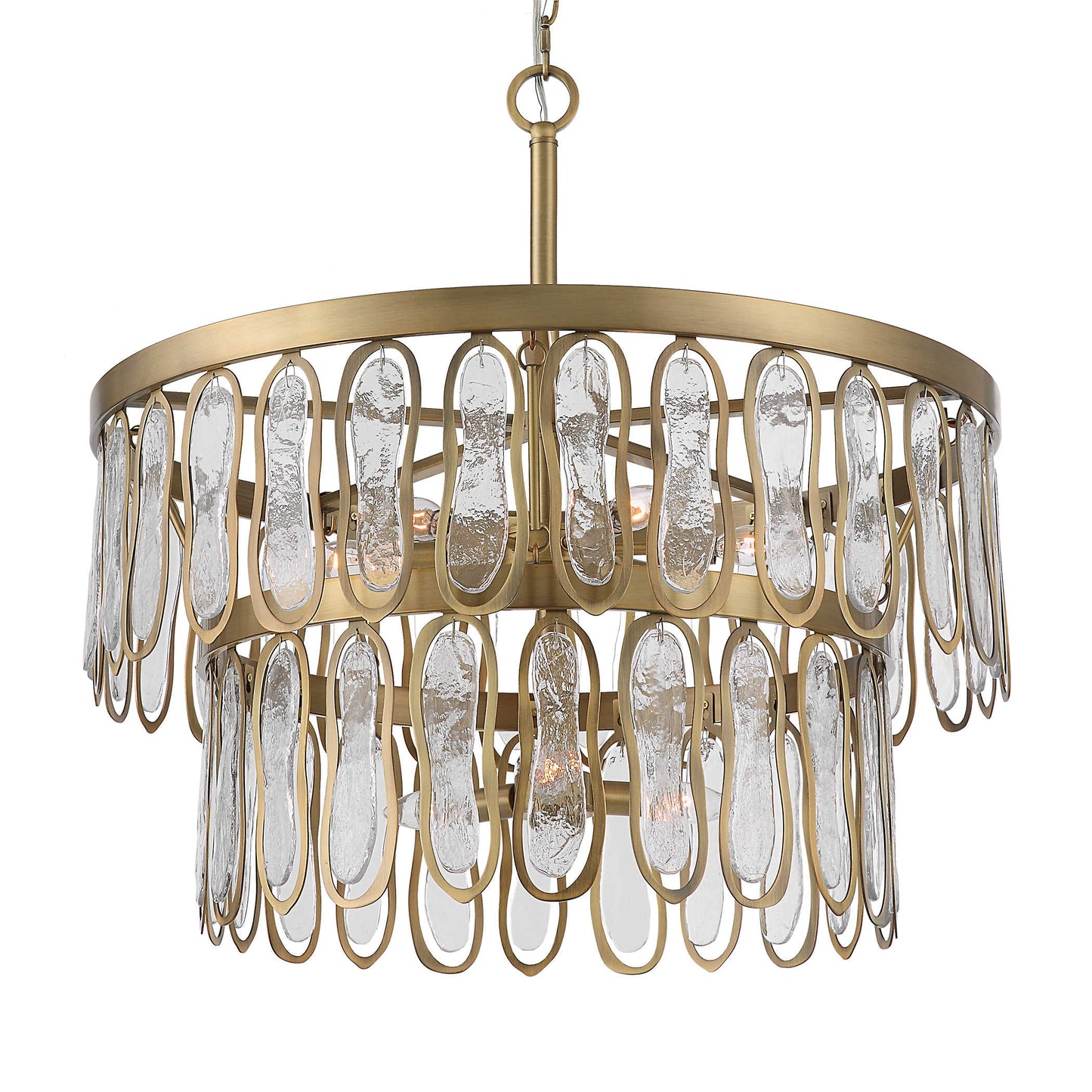 Antique Brass Chandelier