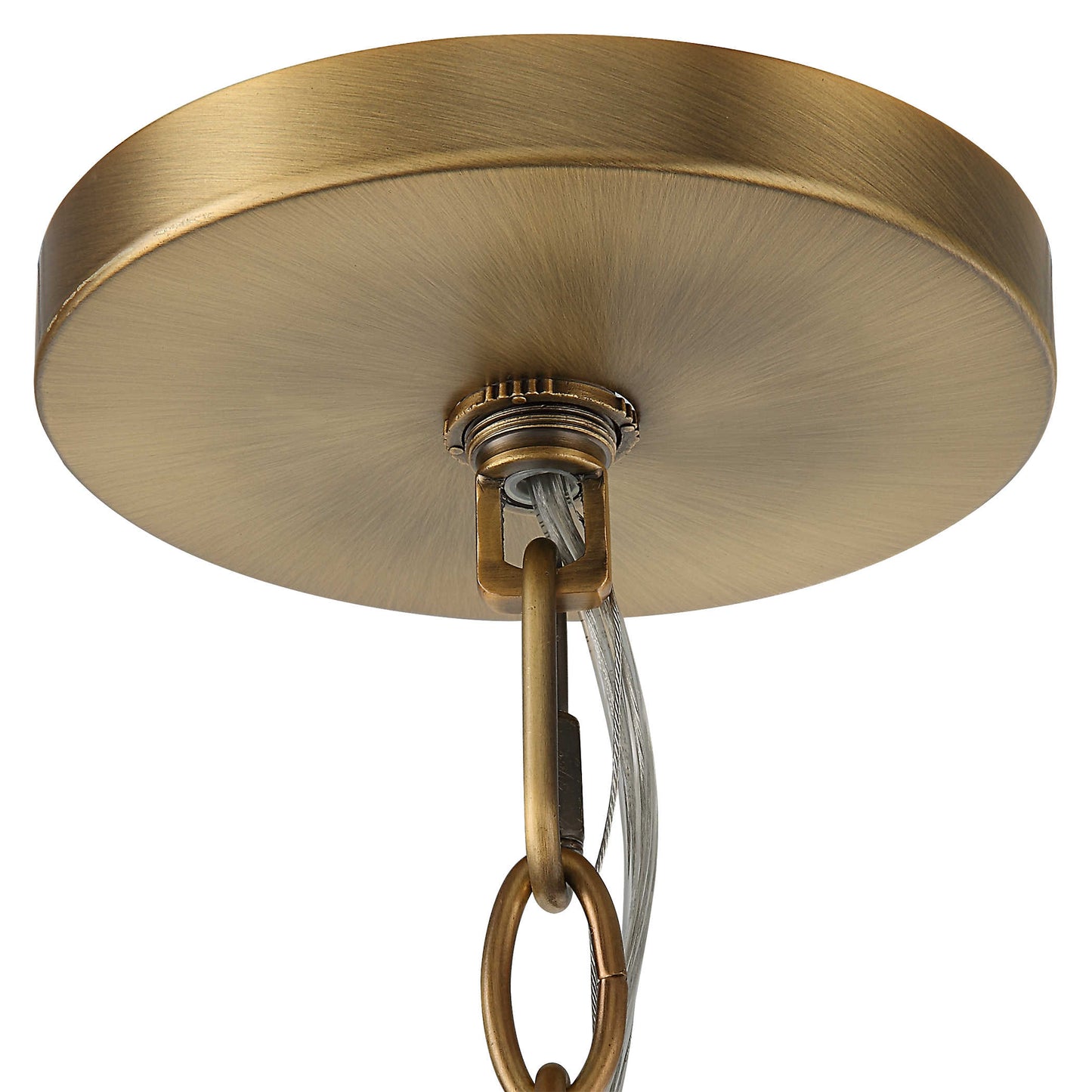 Antique Brass Chandelier