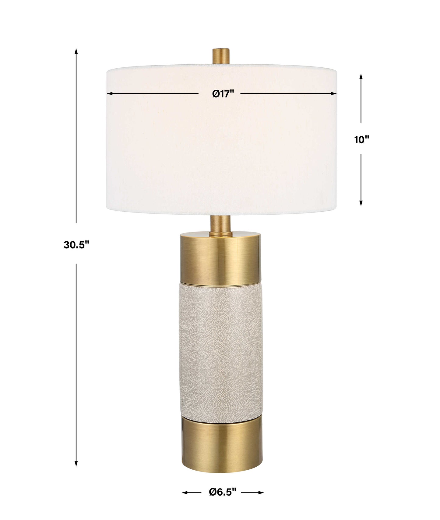 Brushed Brass Lamp