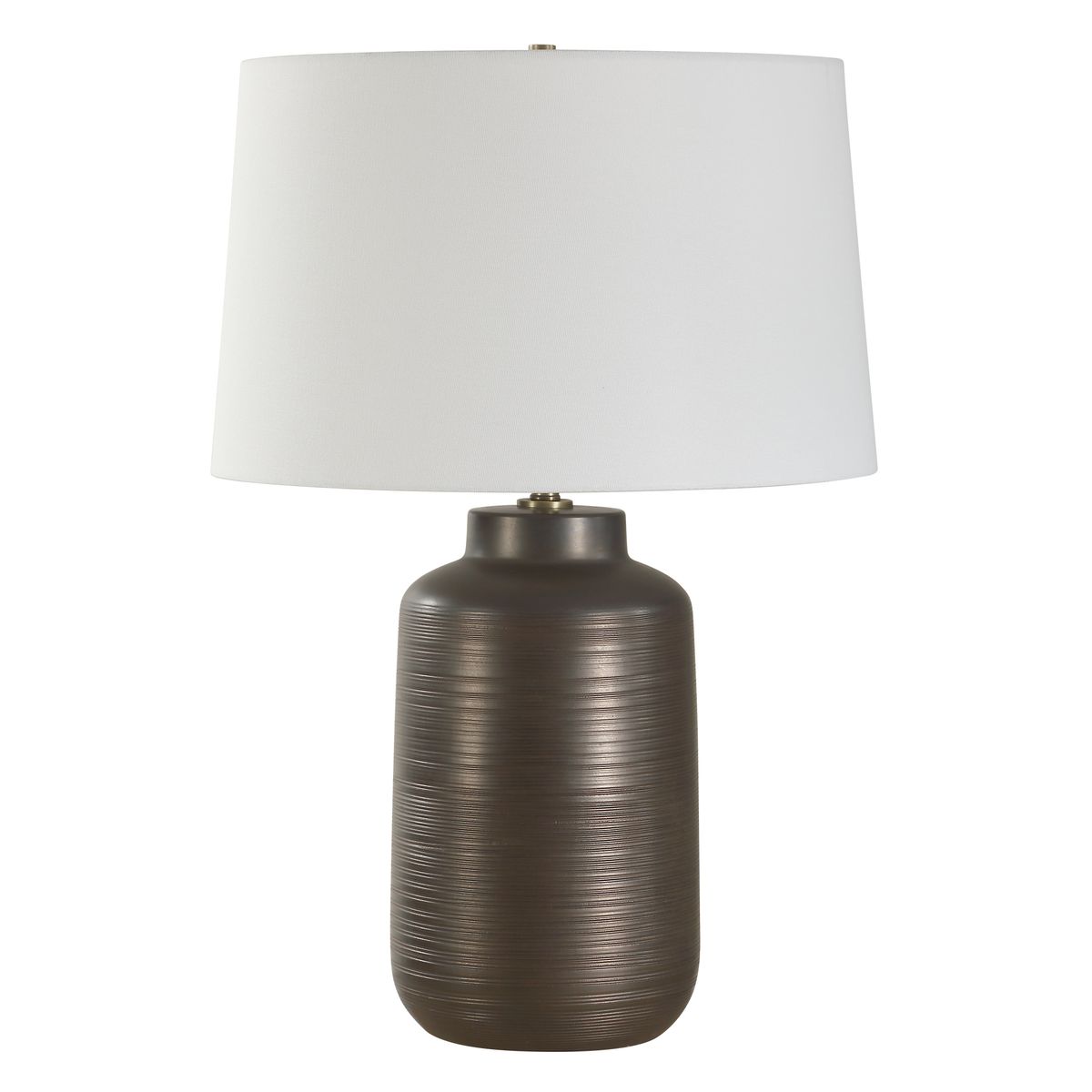 Bronze Industrial Table Lamp