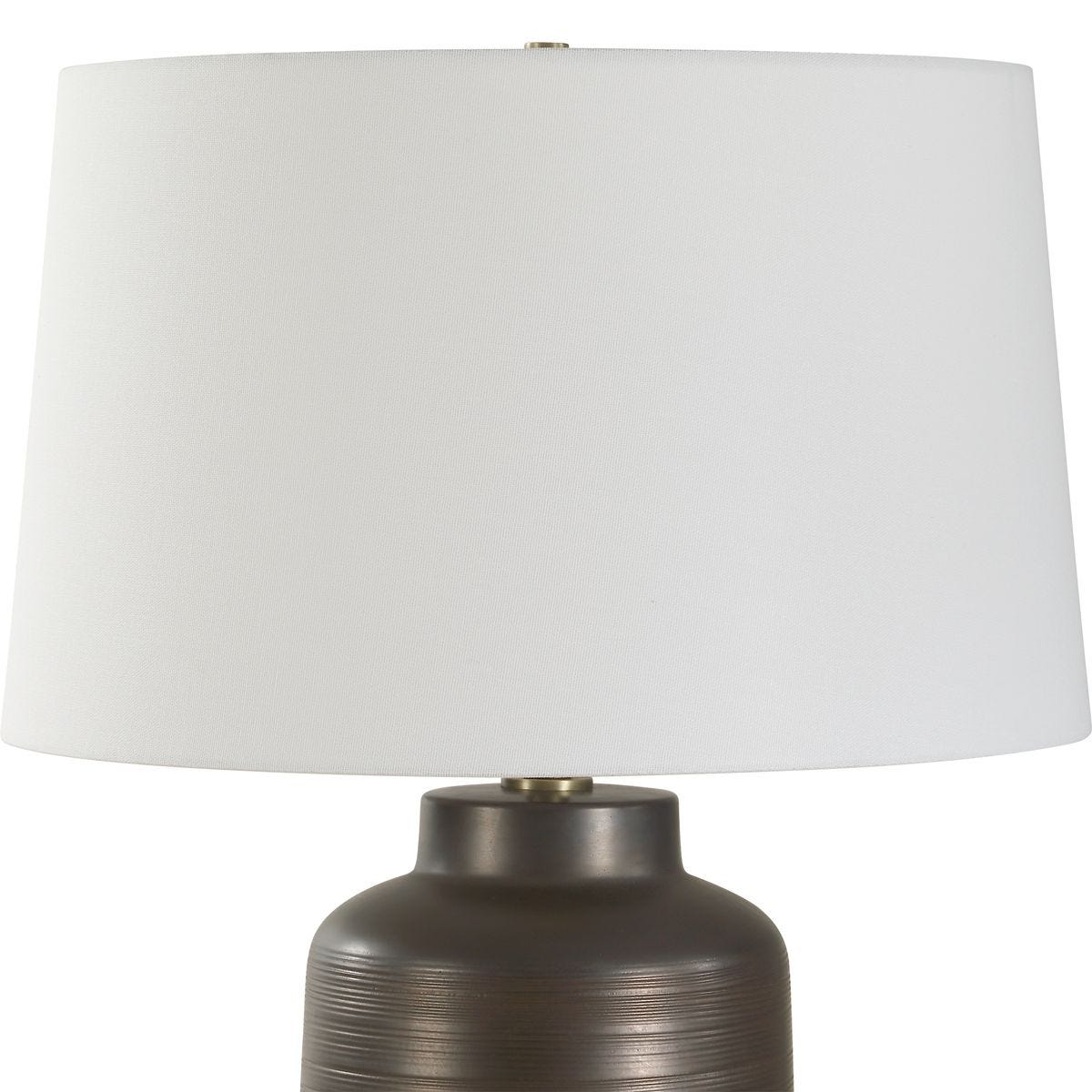 Bronze Industrial Table Lamp