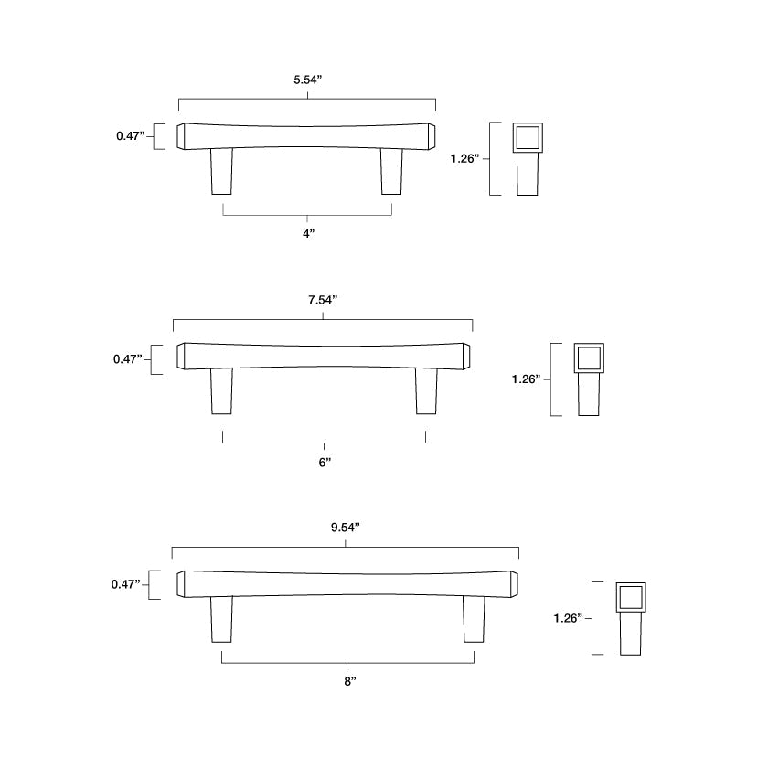Diamond Cabinet Pull
