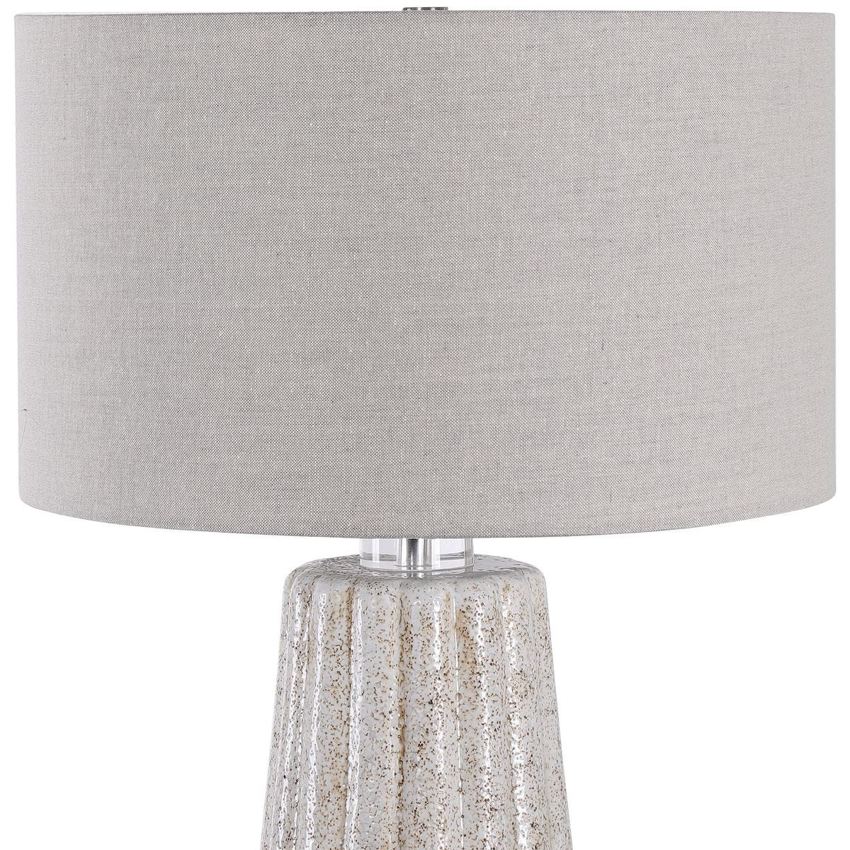 Grey Ceramic Table Lamp