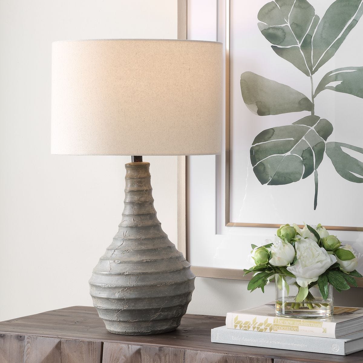 Outdoor Concrete Lamp