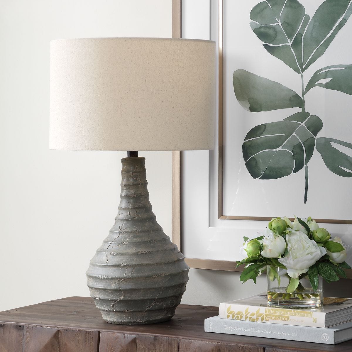 Outdoor Concrete Lamp