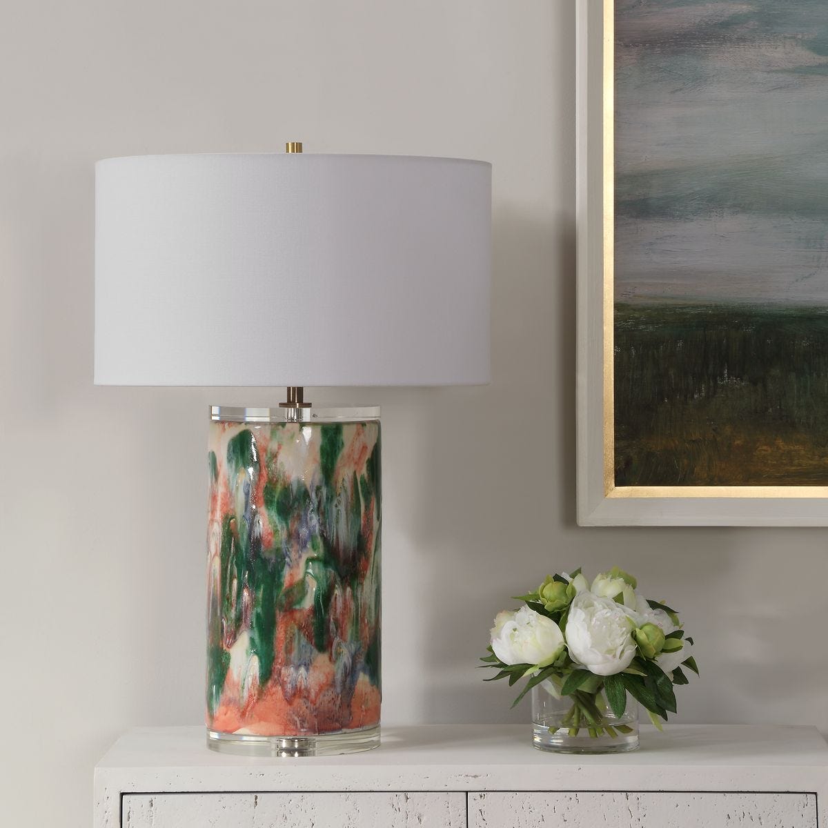 Multi Colored Table Lamp