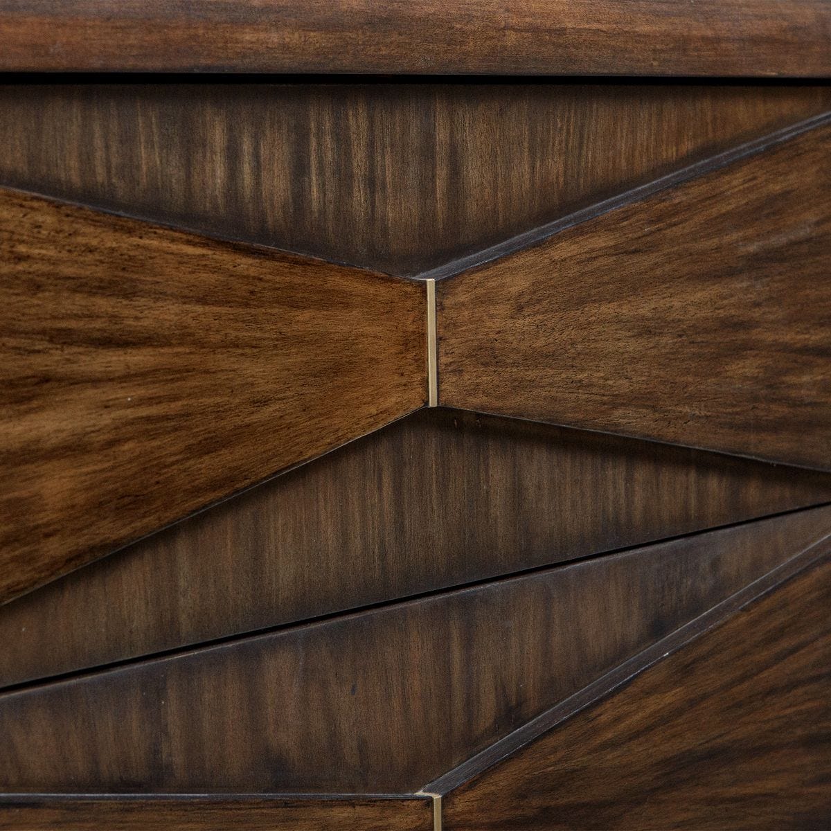 Acacia wood dresser.