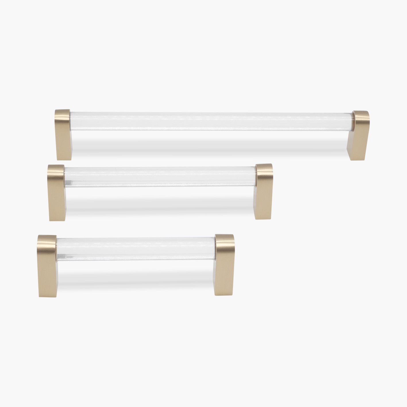 Clarity Acrylic Cabinet Pull