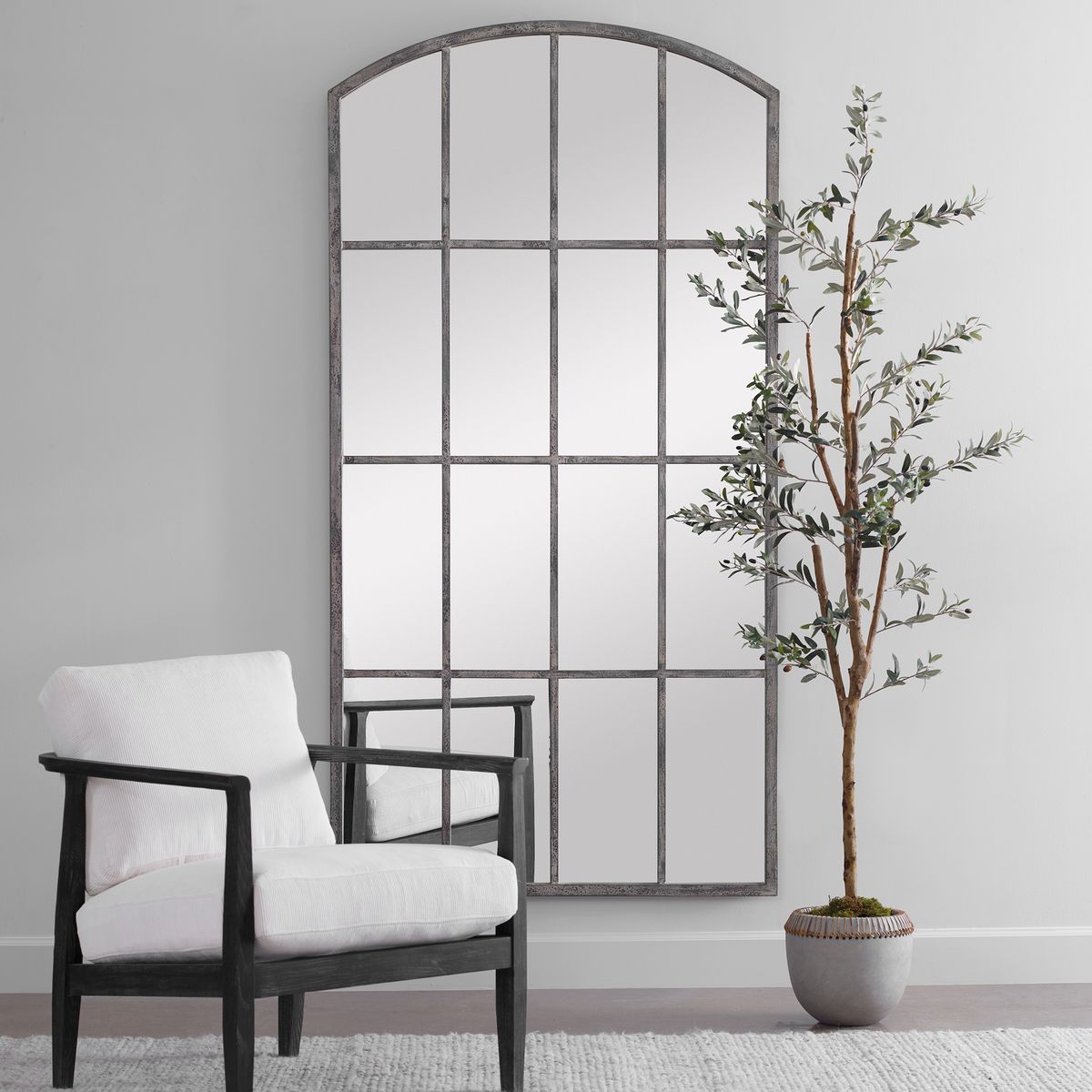 Antique Window Mirror
