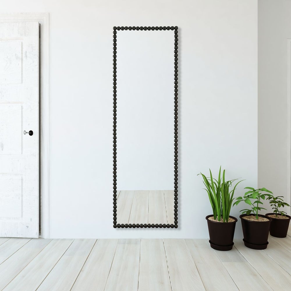 Beaded Mirror Full-Length