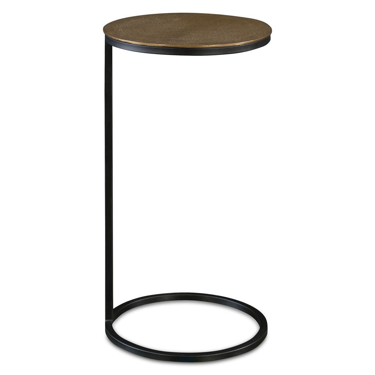 Black And Gold Side Table