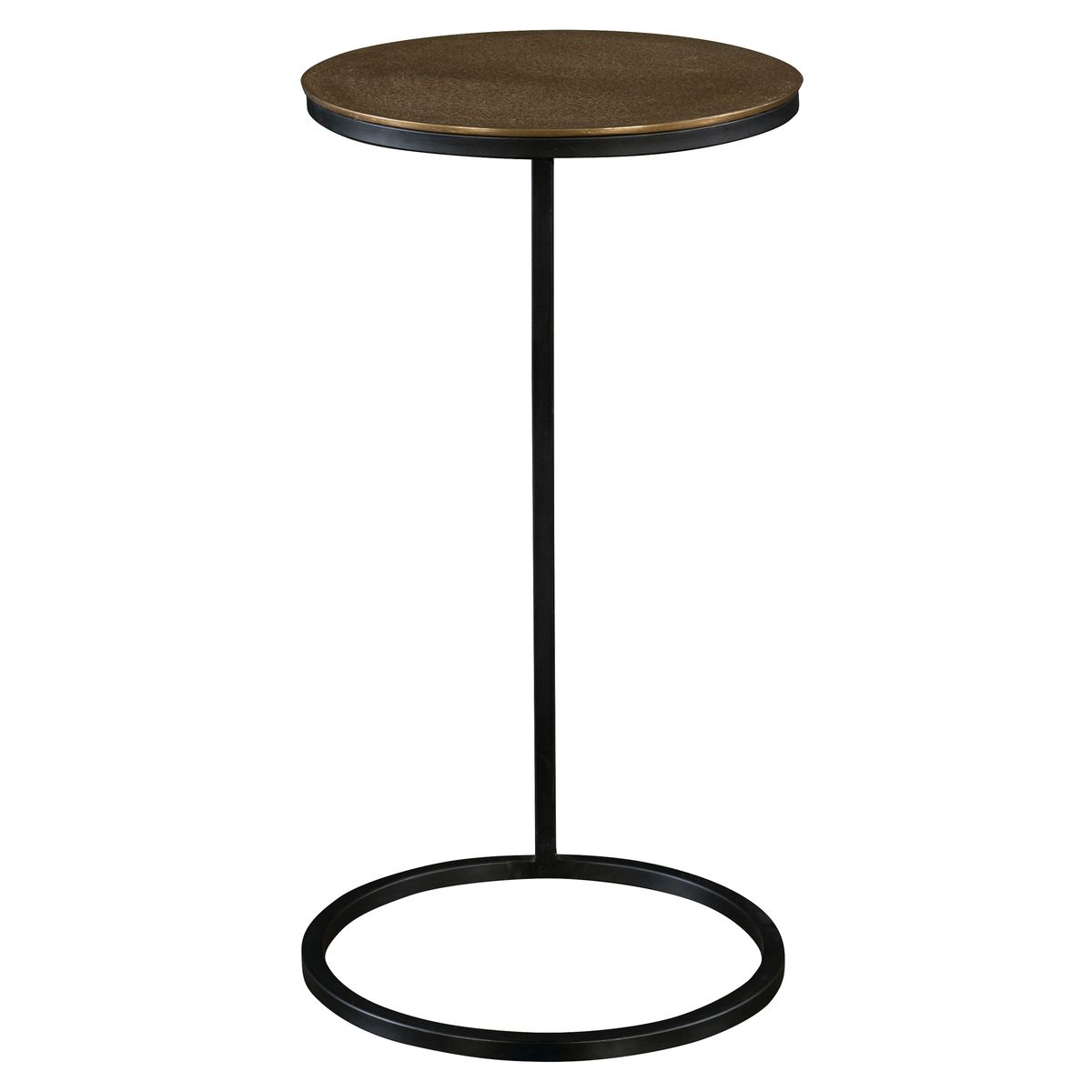 Black And Gold Side Table