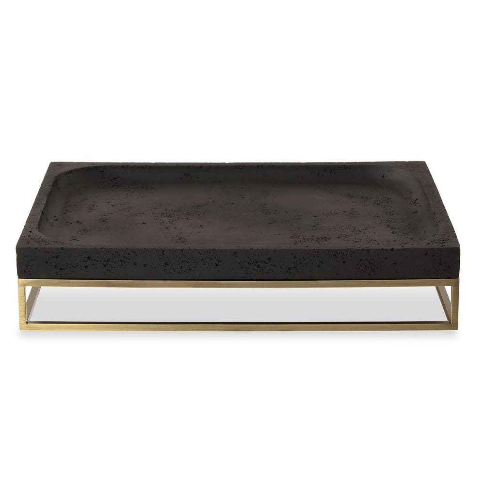 Black Stone Tray
