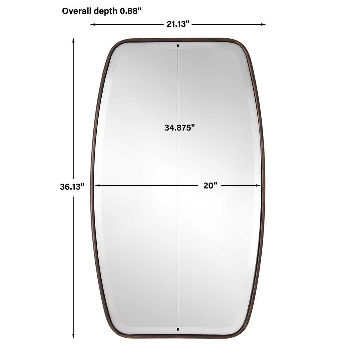 Bronze Bathroom Mirror