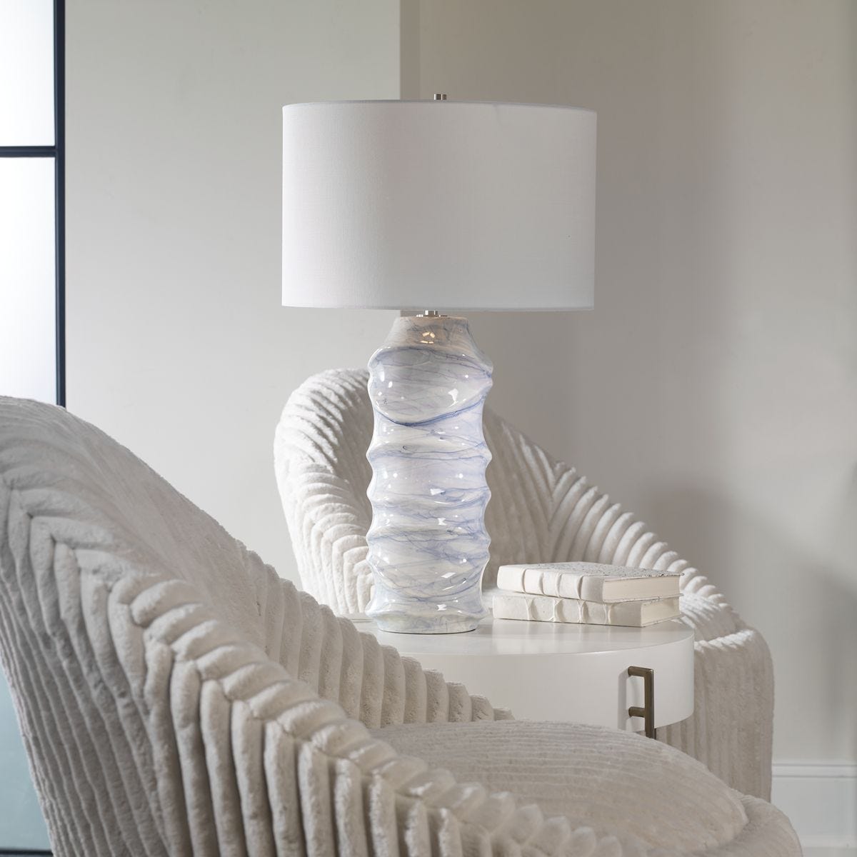 Ceramic Coastal Table Lamp.