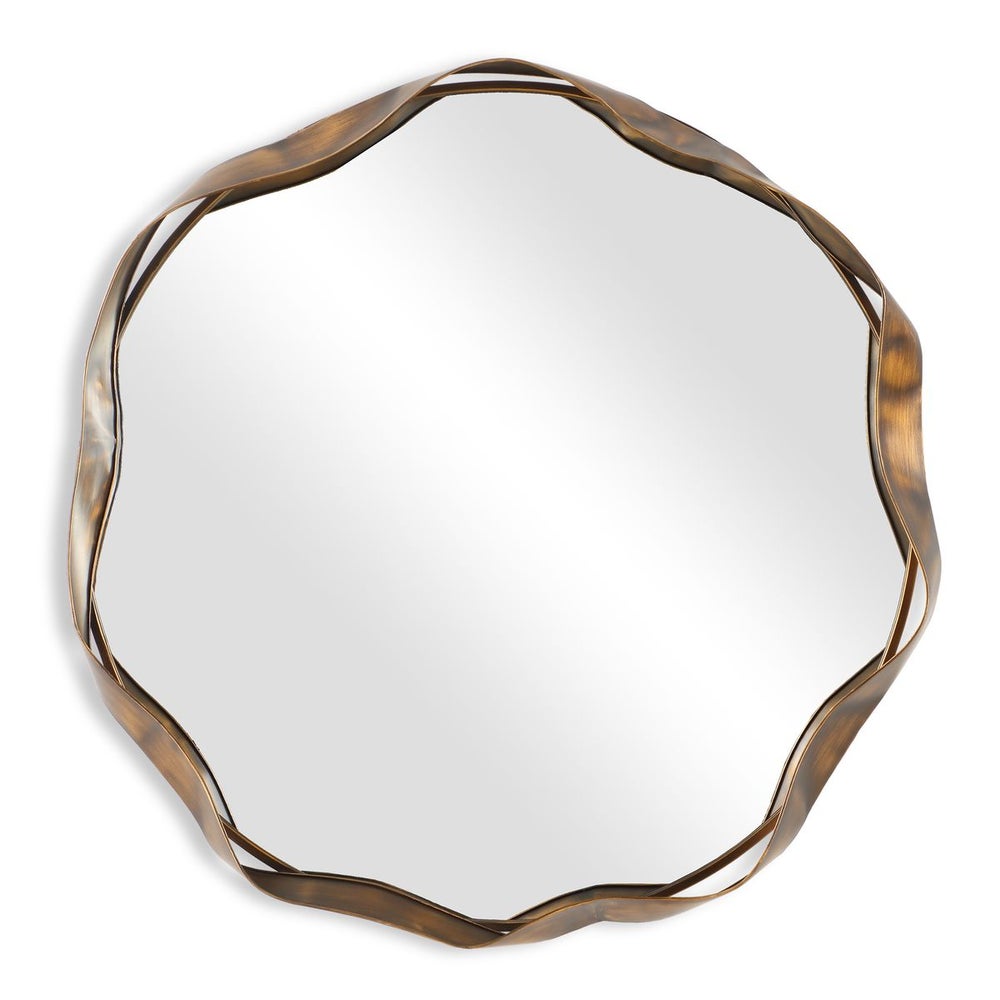 Champagne Bronze Mirror Round.