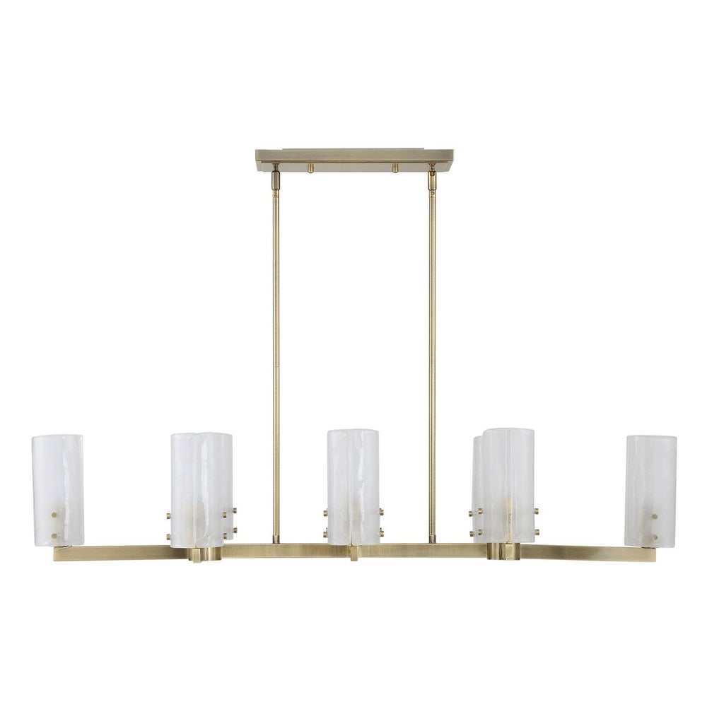 Coastal Glass Chandelier
