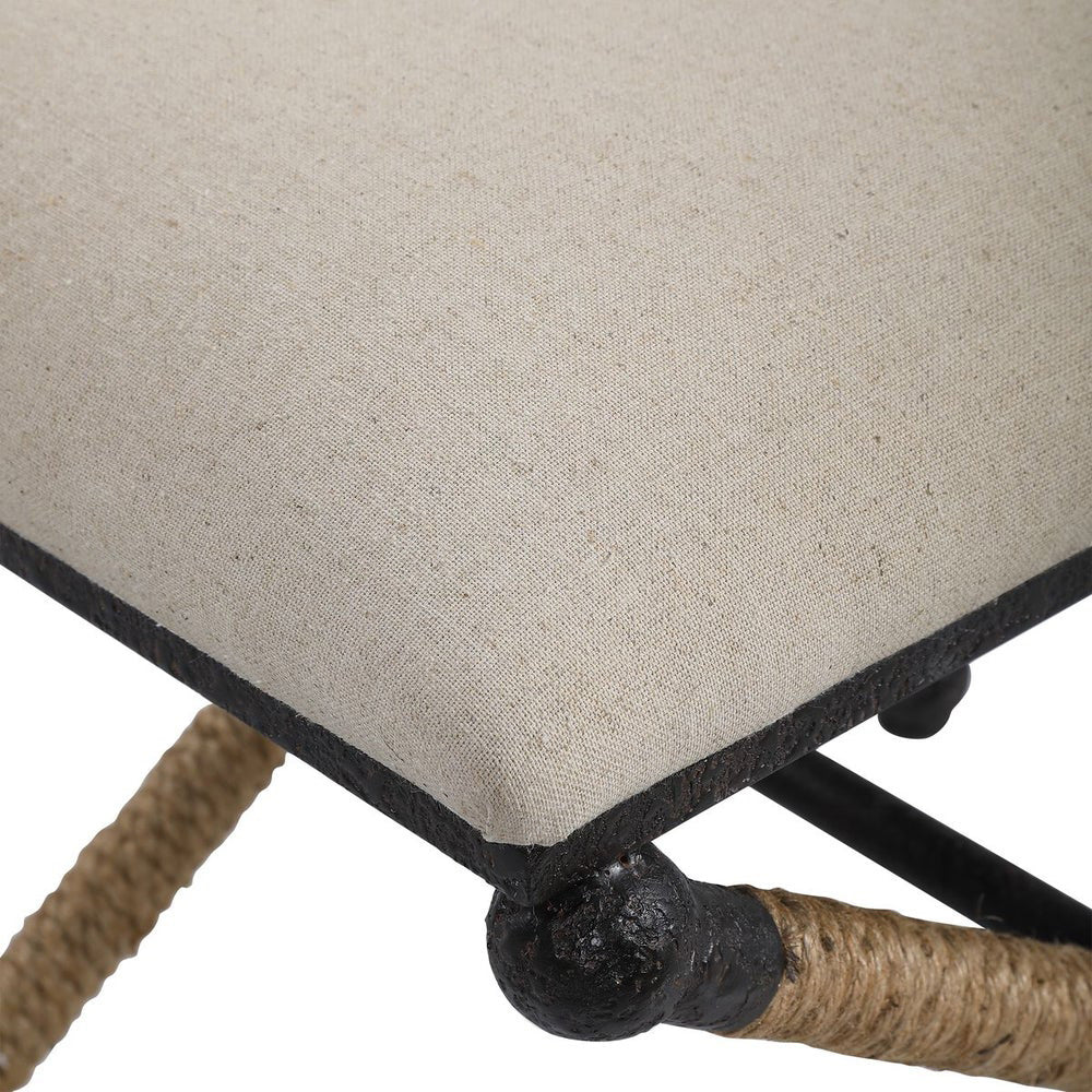 Nautical Ottoman