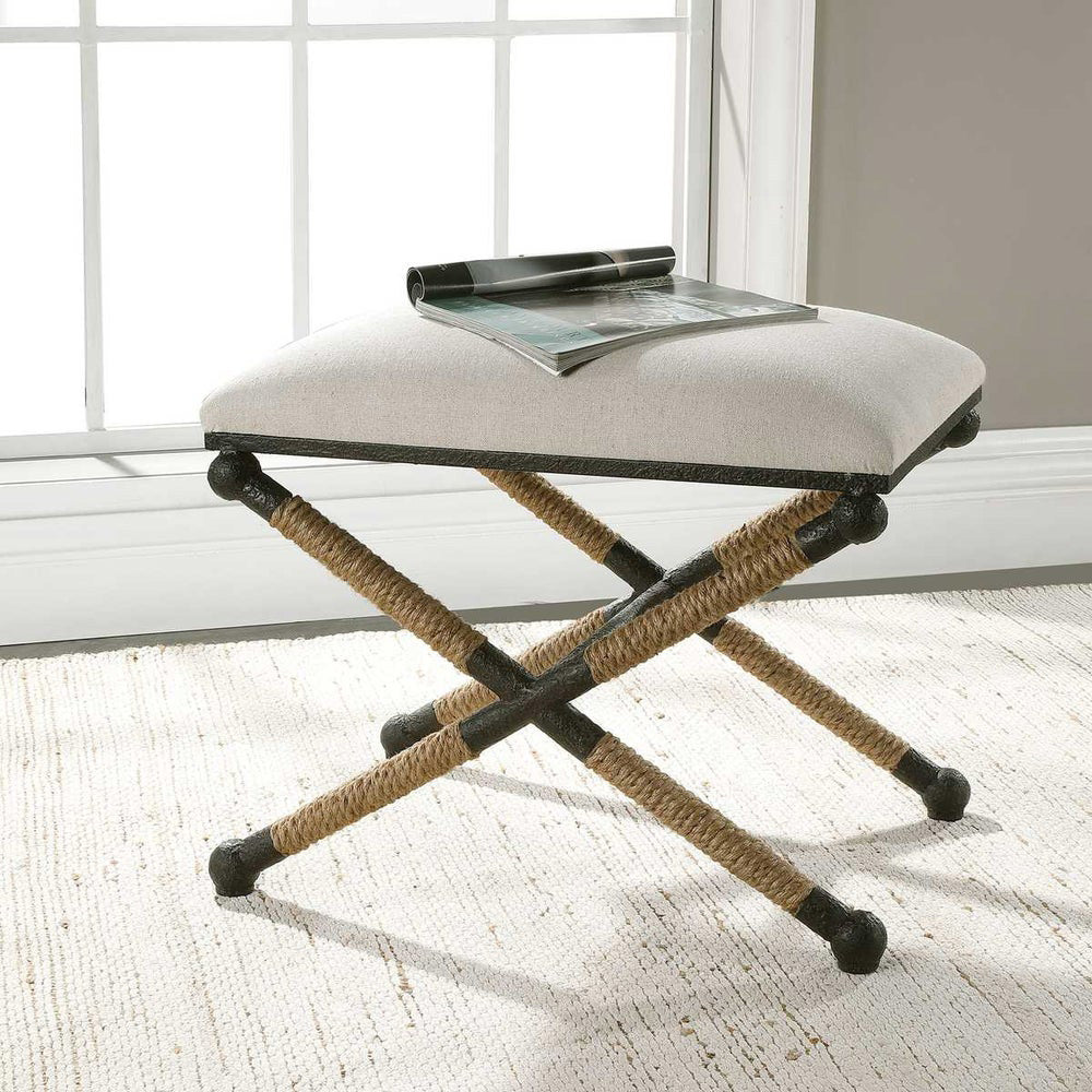 Nautical Ottoman