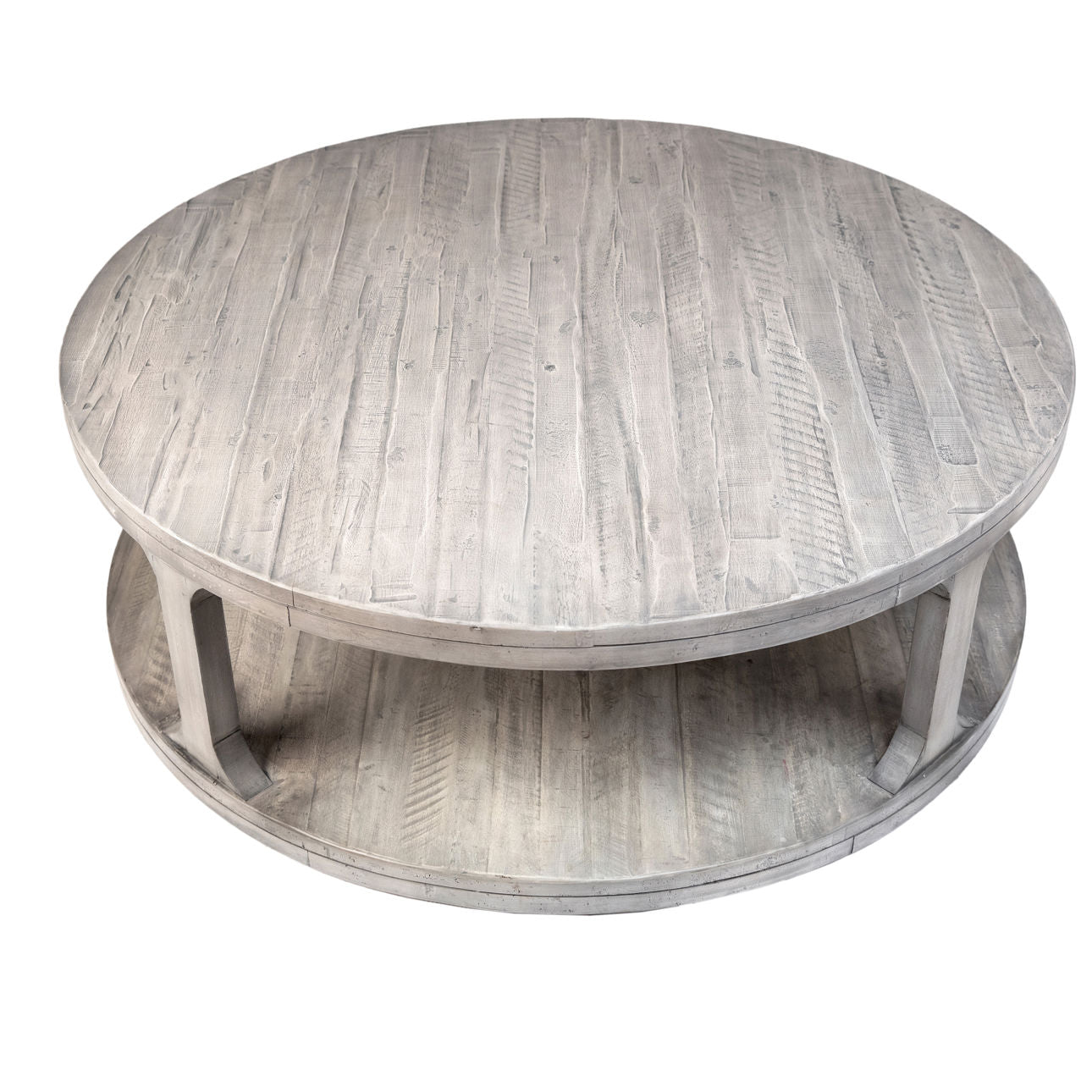 Farmhouse Modern Coffee Table — 48" round