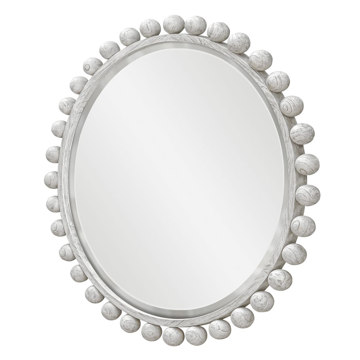 Farmhouse circle mirror angle.