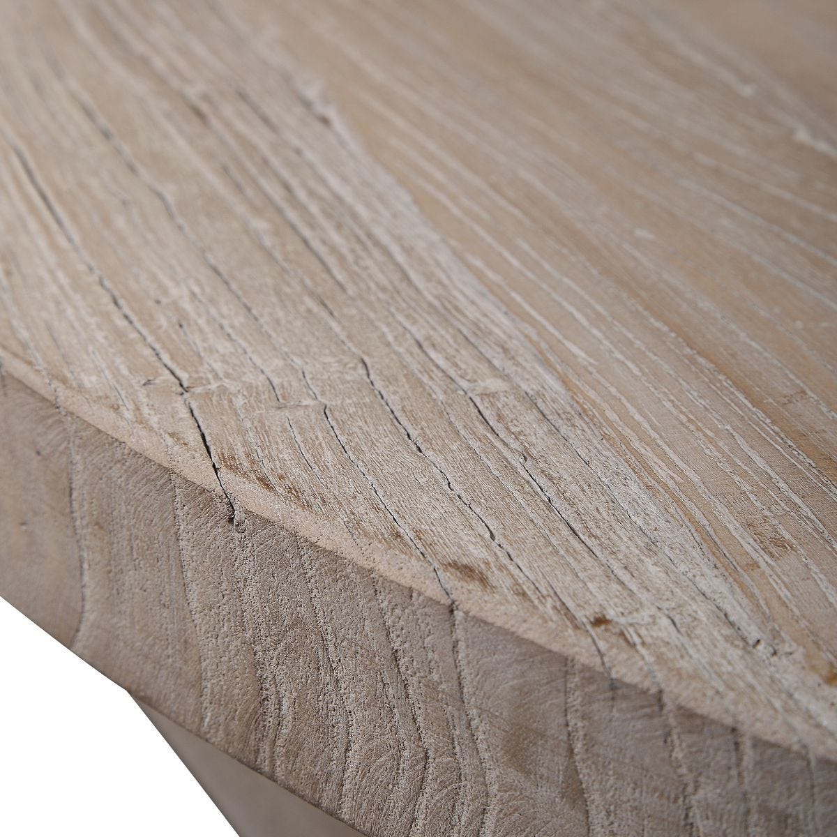 Close-up of a wooden surface with visible grain and texture