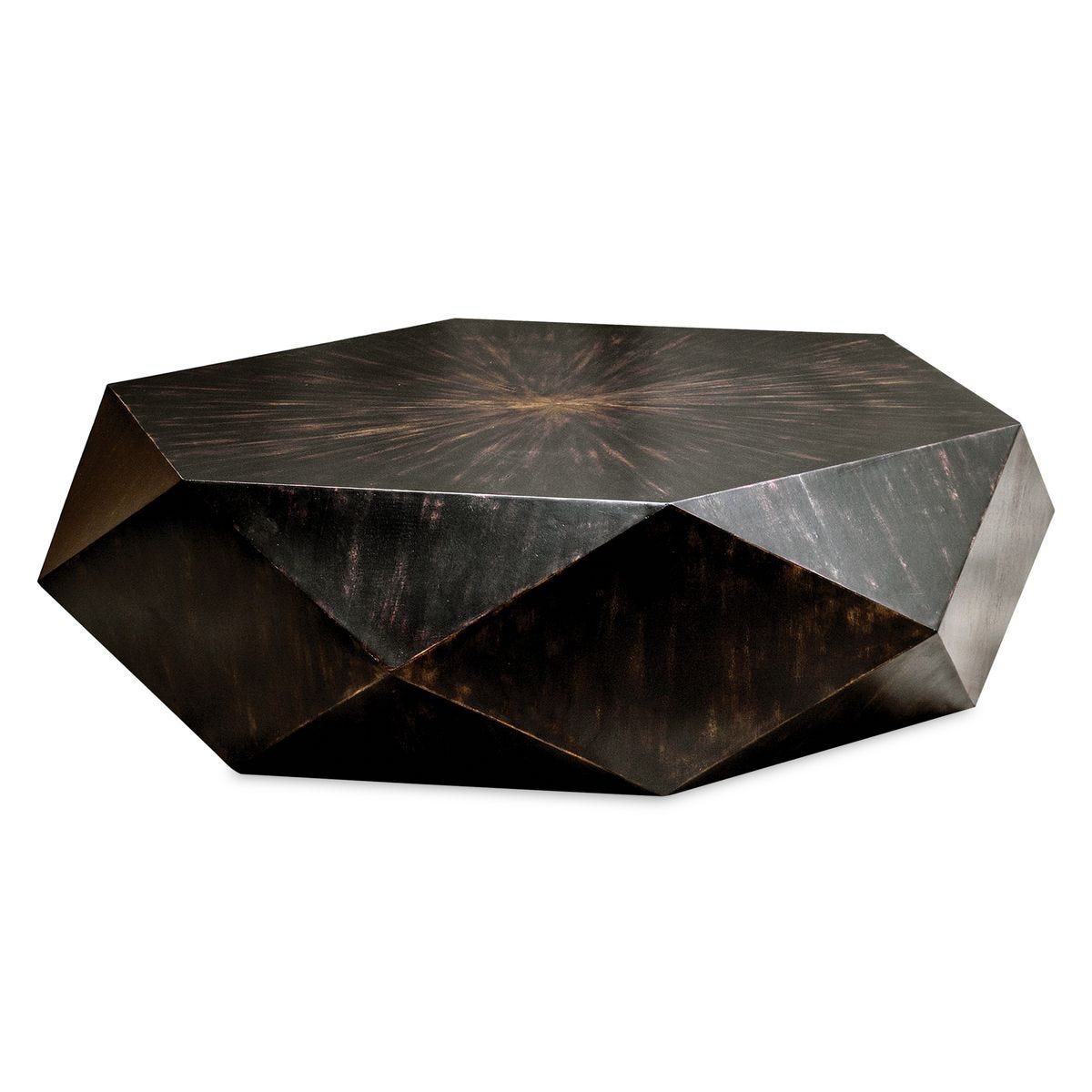 Geometric coffee table.