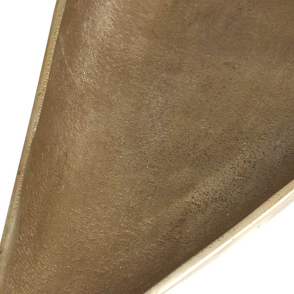 Close up of Aged Brass.