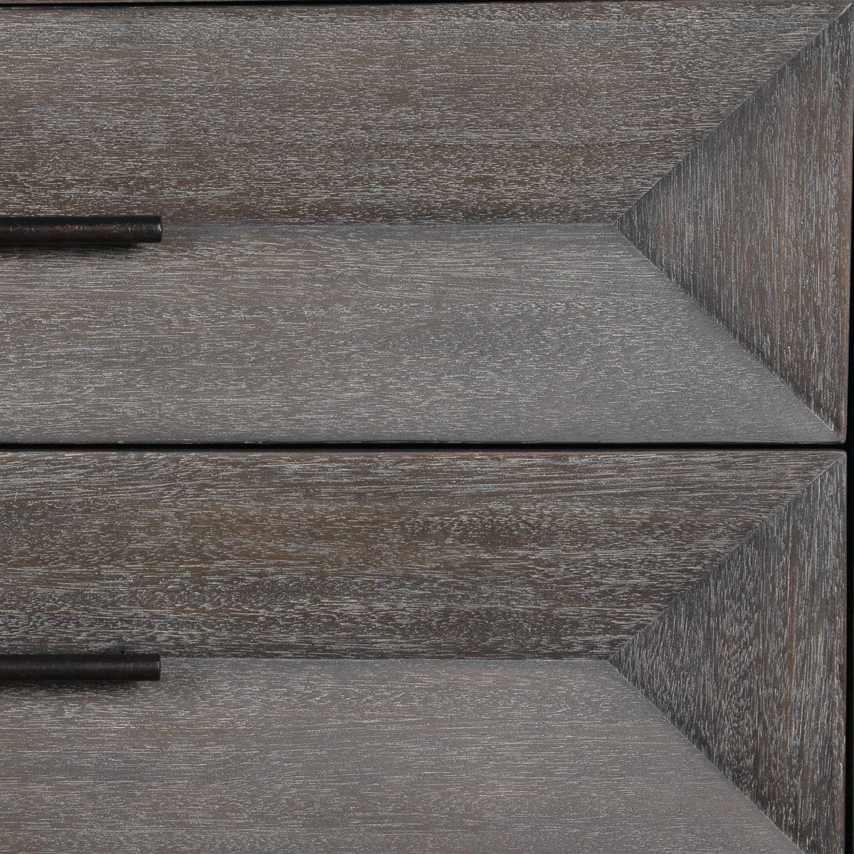 Gray Dresser Details.