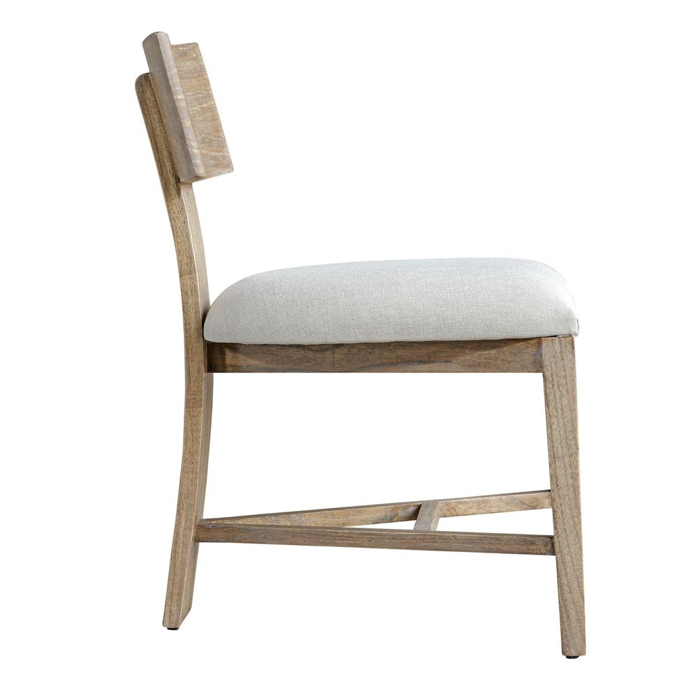 Modern Organic Solid Mindi Wood Dining Chairs