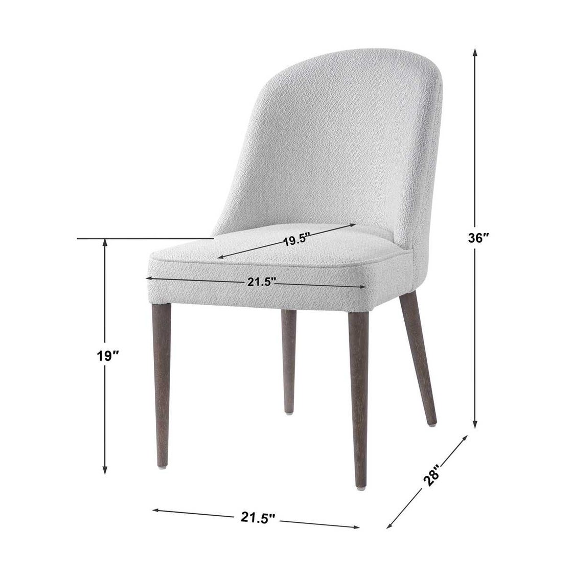 Coastal White Dining Chair
